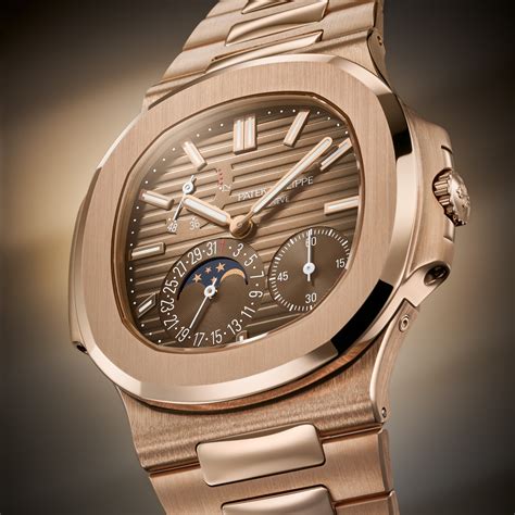 patek philippe rose gold moon phase|Patek Philippe moon dial.